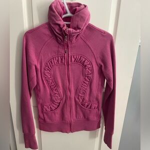 Lululemon Athletica Pink Sporty Zip-Up Jacket